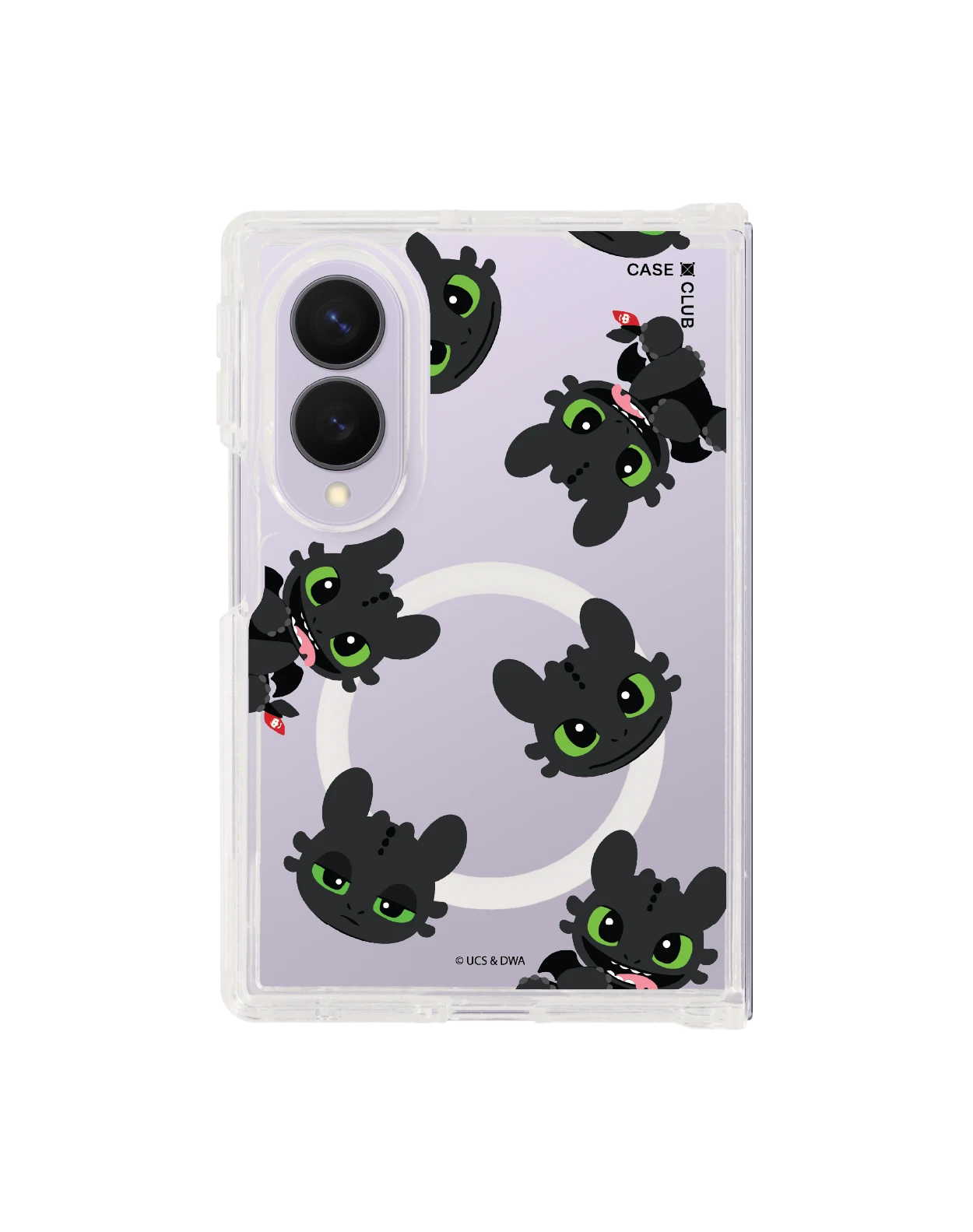 samsung galaxy z fold 8 clear magsafe httyd toothless mood