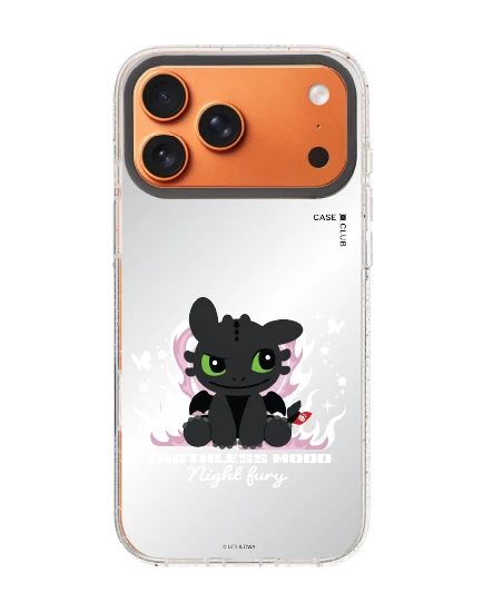 iphone 17 pro max clear mirror magsafe httyd toothless night fury