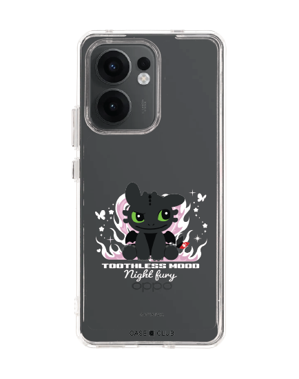 เคสใส oppo reno 13f httyd toothless night fury
