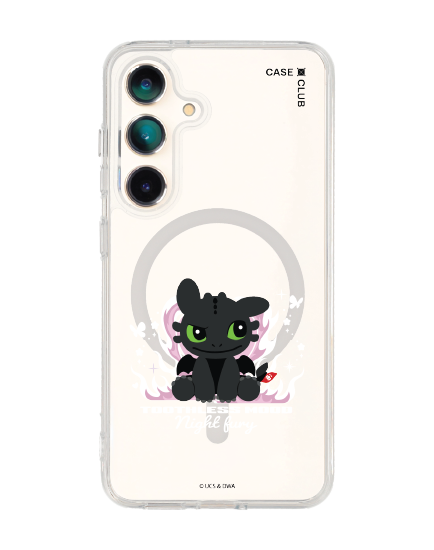 samsung galaxy s25 clear magsafe httyd toothless night fury