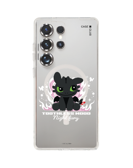 samsung galaxy s25 ultra clear magsafe httyd toothless night fury