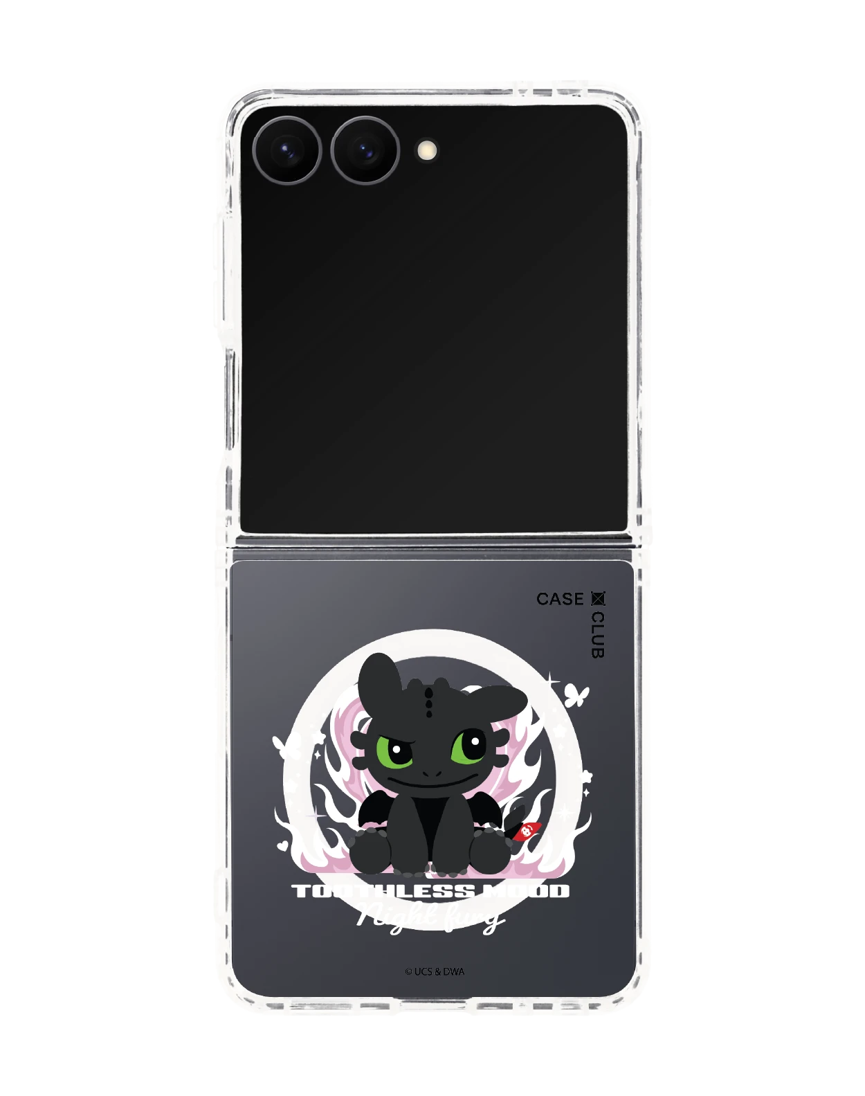 เคสใส samsung galaxy z flip 8 magsafe เขี้ยวกุด ราตรีพิโรธ
