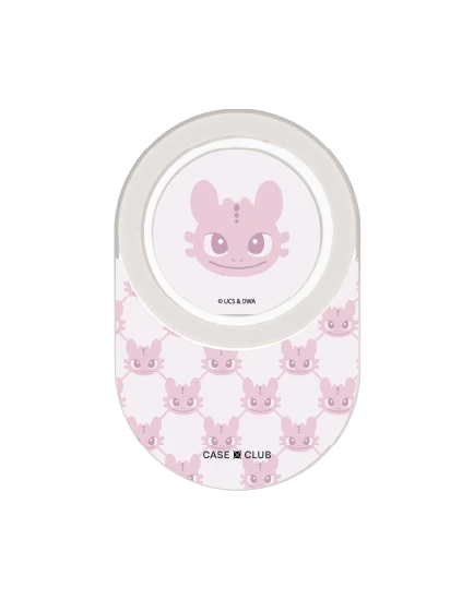 clear popgrip httyd toothless pink pattern
