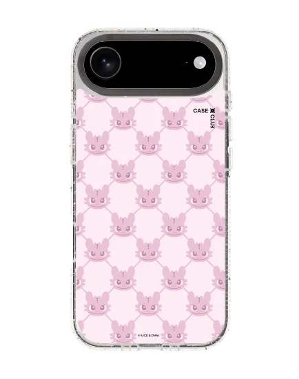 iphone air clear mirror magsafe httyd toothless pink pattern