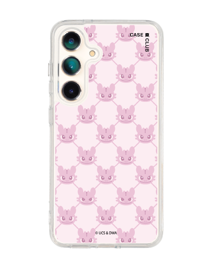 samsung galaxy s25 clear magsafe httyd toothless pink pattern
