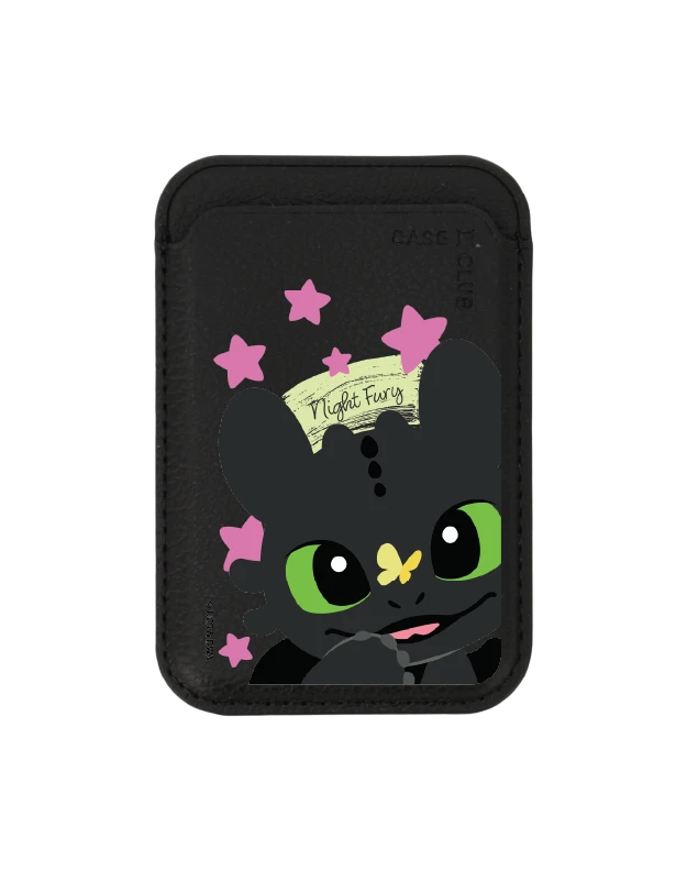 black wallet magsafe httyd toothless sweet star