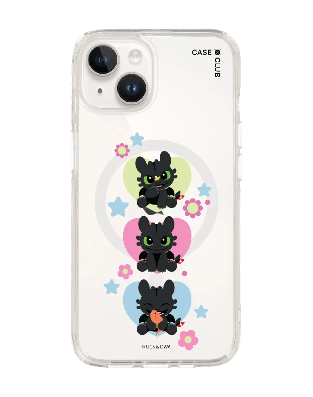 เคสใส iphone 14 magsafe httyd เขี้ยวกุดเรียงสาม