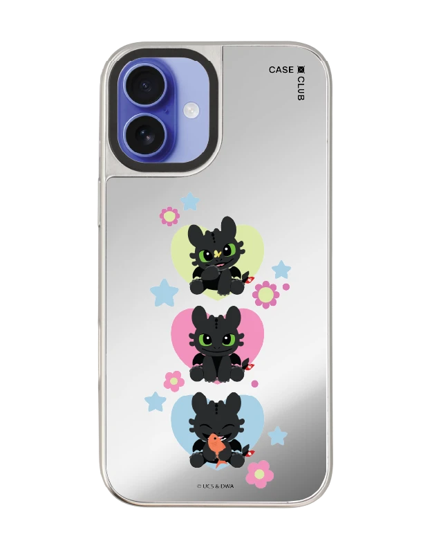 เคสกระจก iphone 16 plus magsafe httyd เขี้ยวกุดเรียงสาม