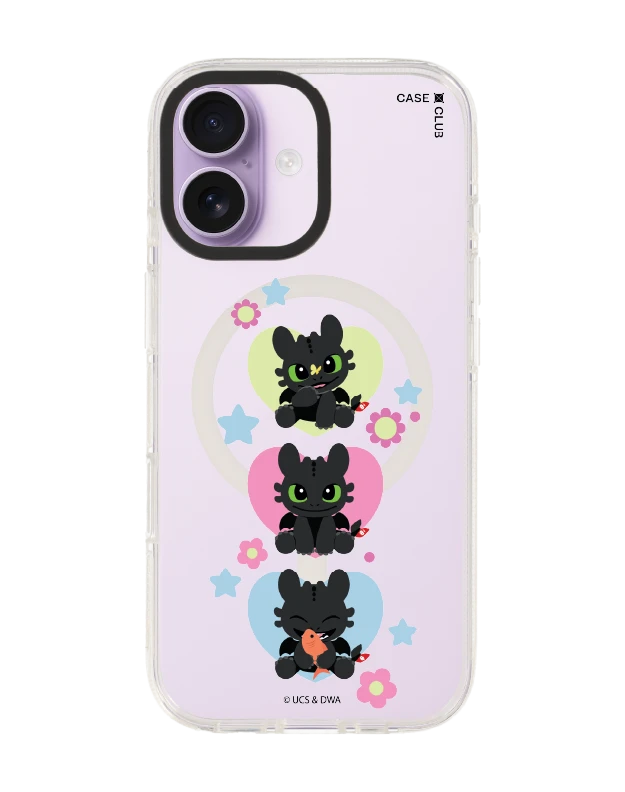 เคสใส iphone 17 clear case magsafe shield httyd เขี้ยวกุดเรียงสาม