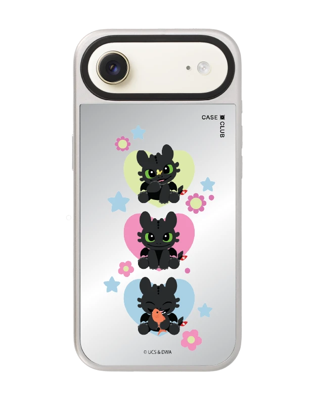 iphone air mirror silver magsafe httyd toothless trio