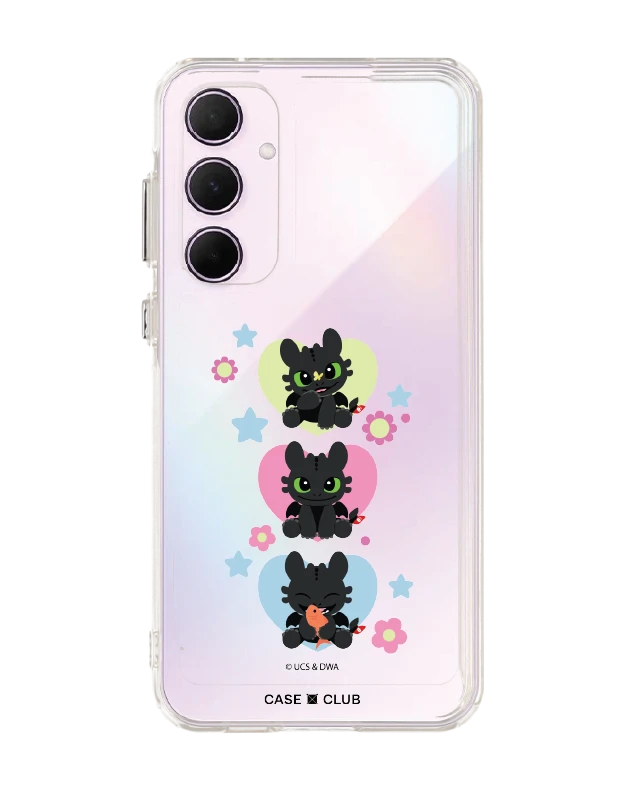 เคสใส samsung a55 httyd เขี้ยวกุดเรียงสาม