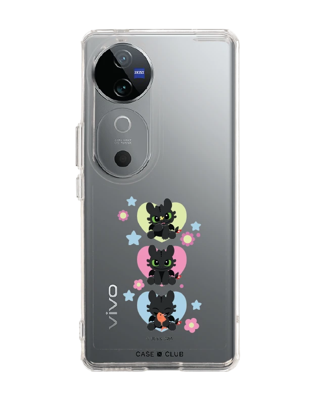 เคสใส vivo v40 5g httyd เขี้ยวกุดเรียงสาม