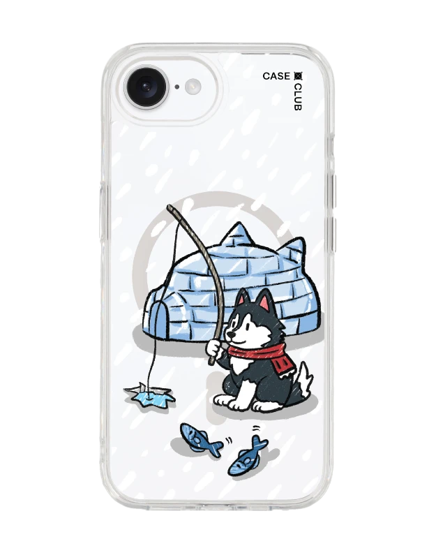 เคสใส iphone 16e magsafe เอสกิโมฮัสกี้