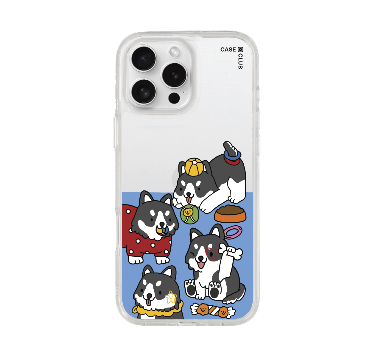เคสใส iphone 16 pro max husky เพลย์ไทม์