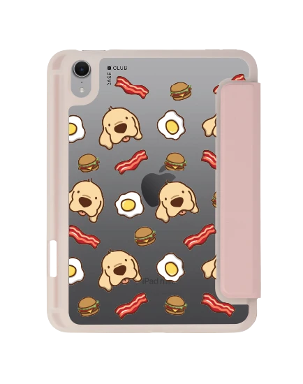 ipad mini 7 clear pink huto breakfast