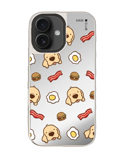 เคสกระจก iphone 16 magsafe huto breakfast