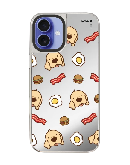 เคสกระจก iphone 16 plus magsafe huto breakfast