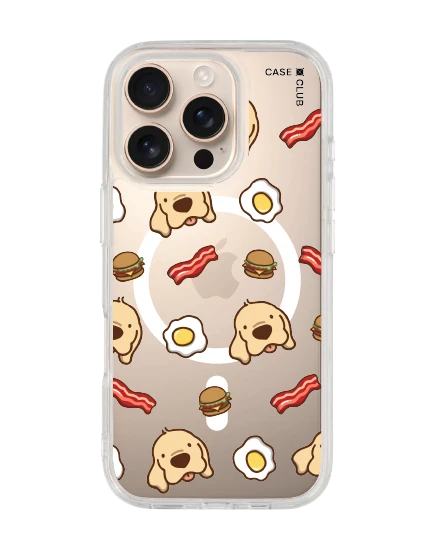 เคสใส iphone 16 pro magsafe huto breakfast