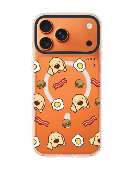 เคสใส iphone 17 pro max clear case magsafe shield huto breakfast