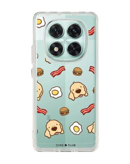 redmi note 14 pro clear case huto breakfast