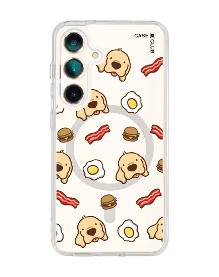 samsung galaxy s25 clear magsafe huto breakfast