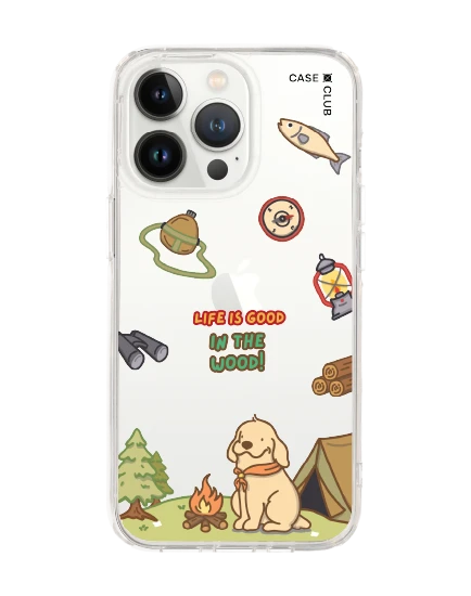 iphone 13 pro clear case huto camping