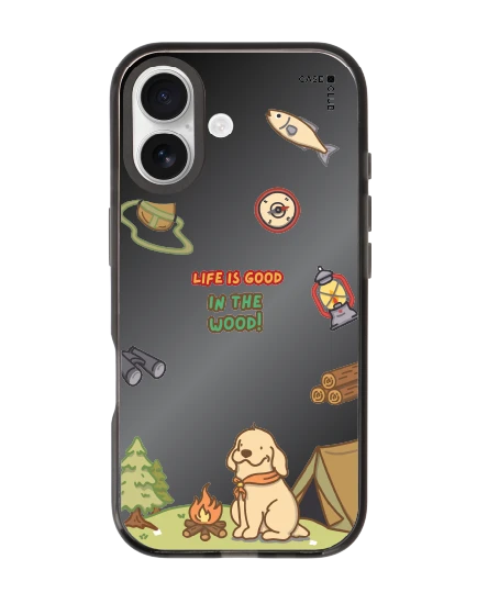 เคสกระจกดำ iphone 17 mirror magsafe huto camping