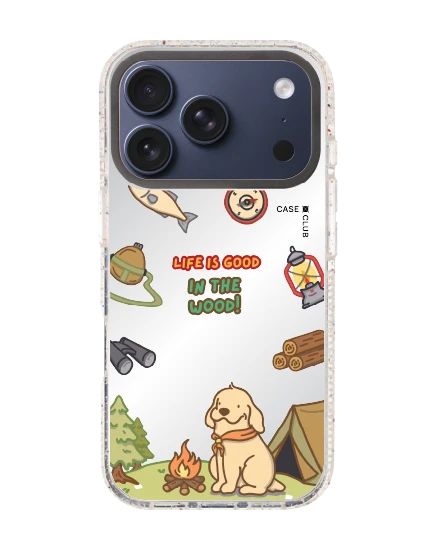 เคสกระจกใส iphone 17 pro mirror magsafe huto camping