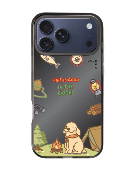 iphone 17 pro max black mirror magsafe huto camping