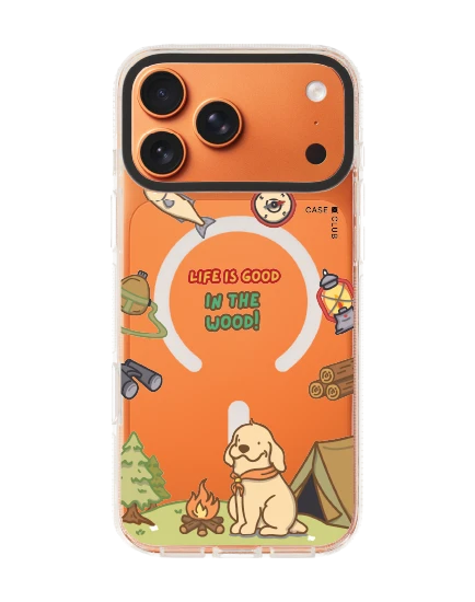 iphone 17 pro max clear case magsafe shield huto camping