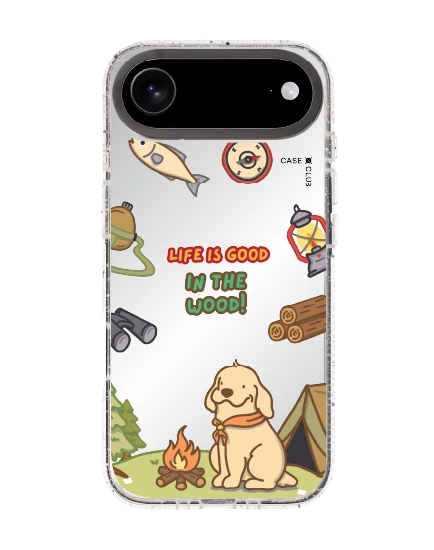 เคสกระจกใส iphone air mirror magsafe huto camping