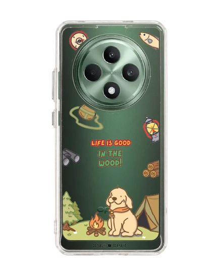 oppo reno 12f clear case huto camping