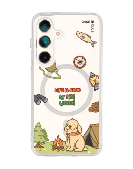 samsung galaxy s25 clear magsafe huto camping