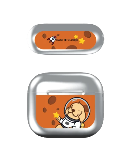 เคสสีเงิน airpods รุ่น 3 huto space