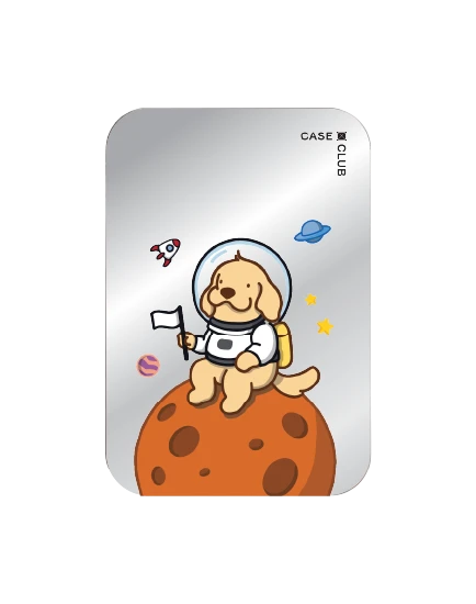 magnetic mirror cardholder stand huto space