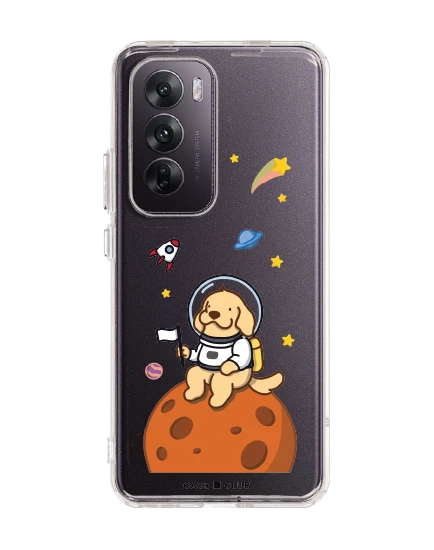 oppo reno 12 clear case huto space