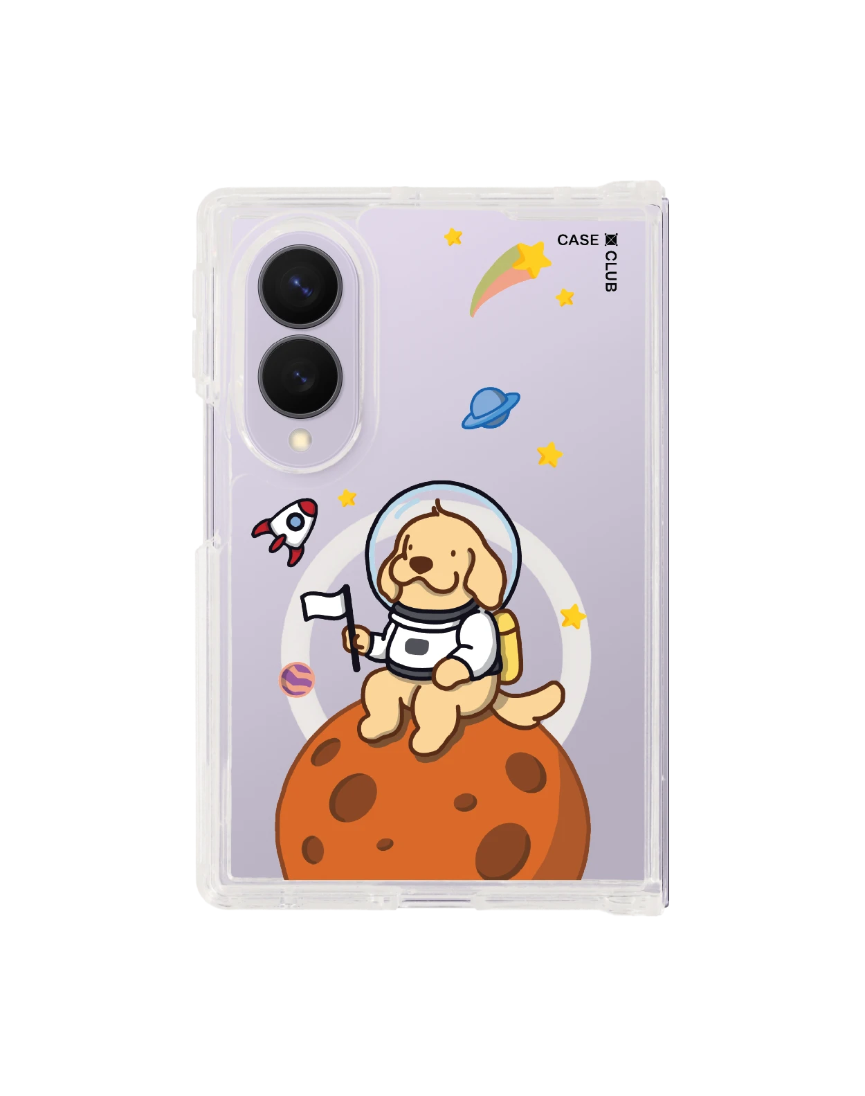 เคสใส samsung galaxy z fold 8 magsafe huto space