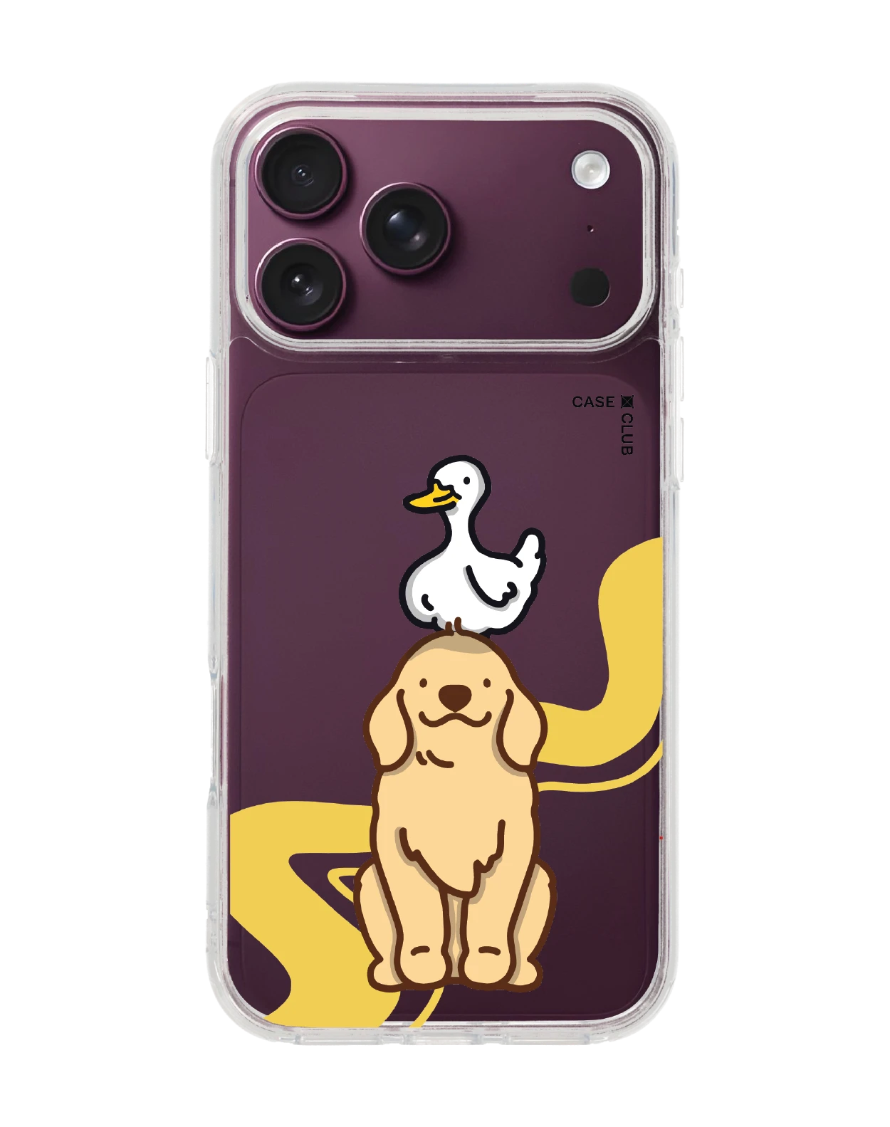 เคสใส iphone 18 pro max huto the duck
