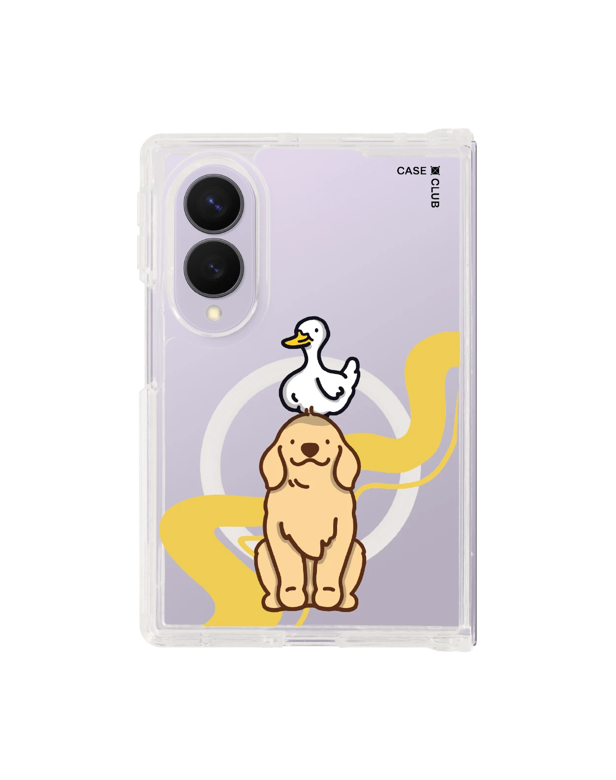 เคสใส samsung galaxy z fold 8 magsafe huto the duck