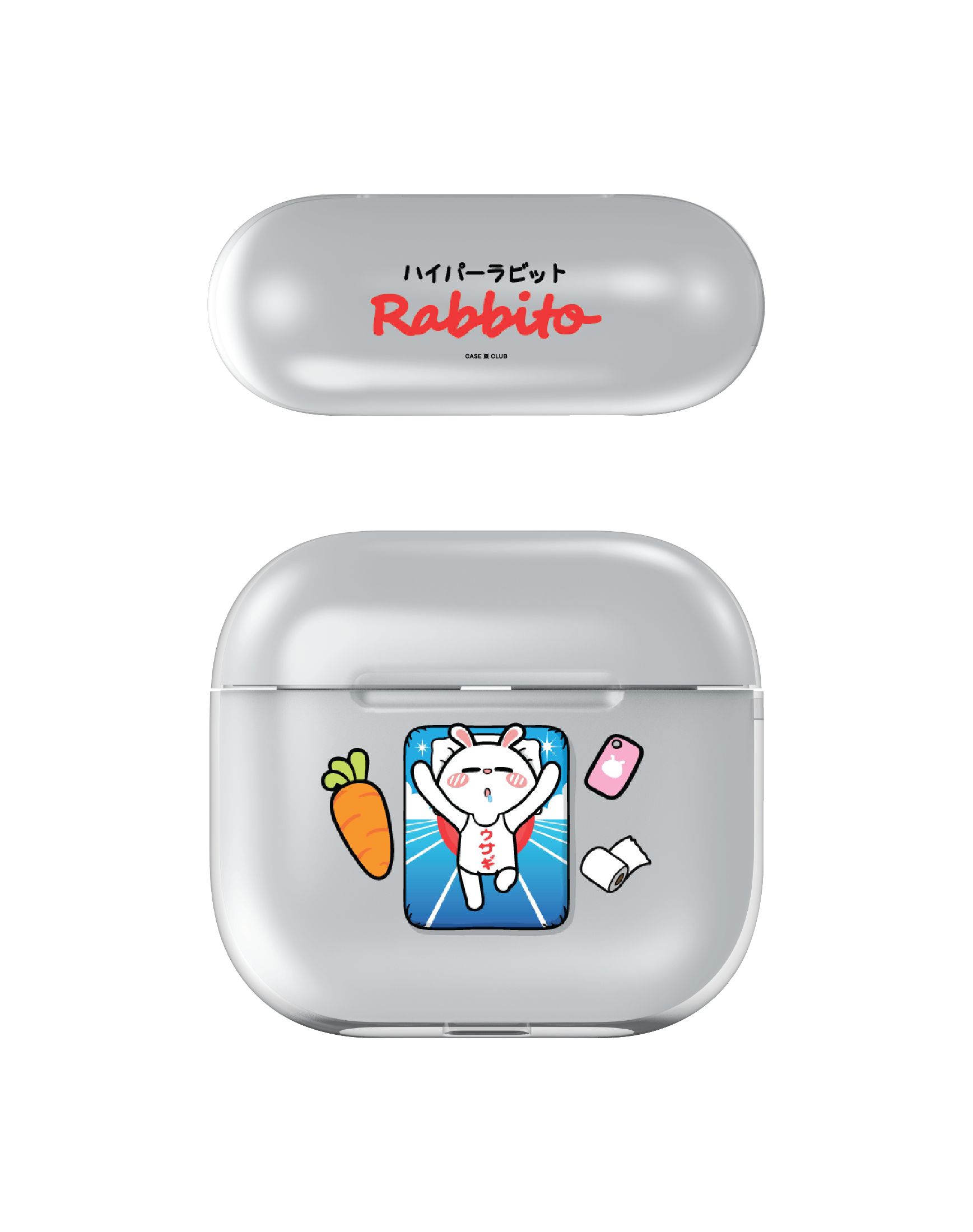 เคสใส AirPods 4 Hyper Rabbit แรบบิทโตะ