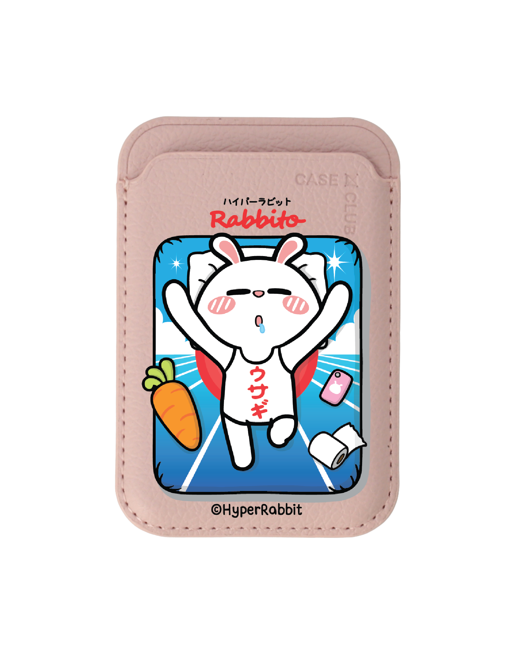 Baby Pink Wallet MagSafe Hyper Rabbit Rabbito
