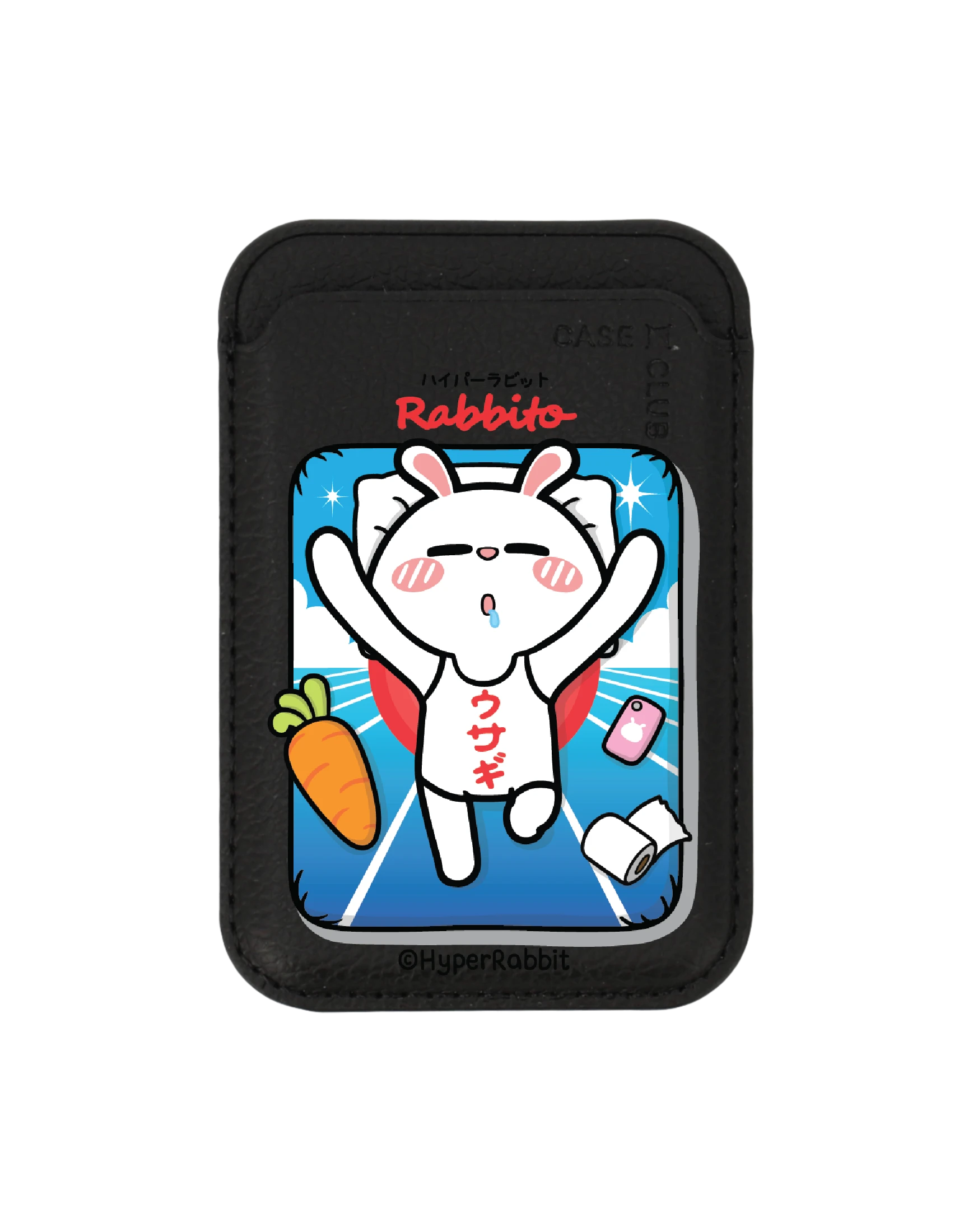 black wallet magsafe hyper rabbit rabbito