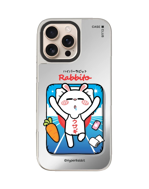 iphone 16 pro max mirror case magsafe hyper rabbit rabbito