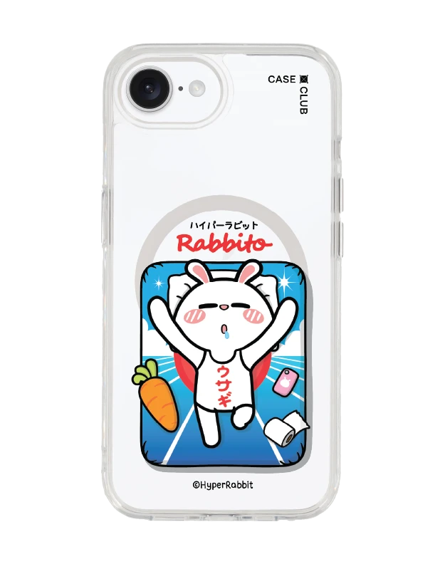 iphone 16e clear case magsafe hyper rabbit rabbito