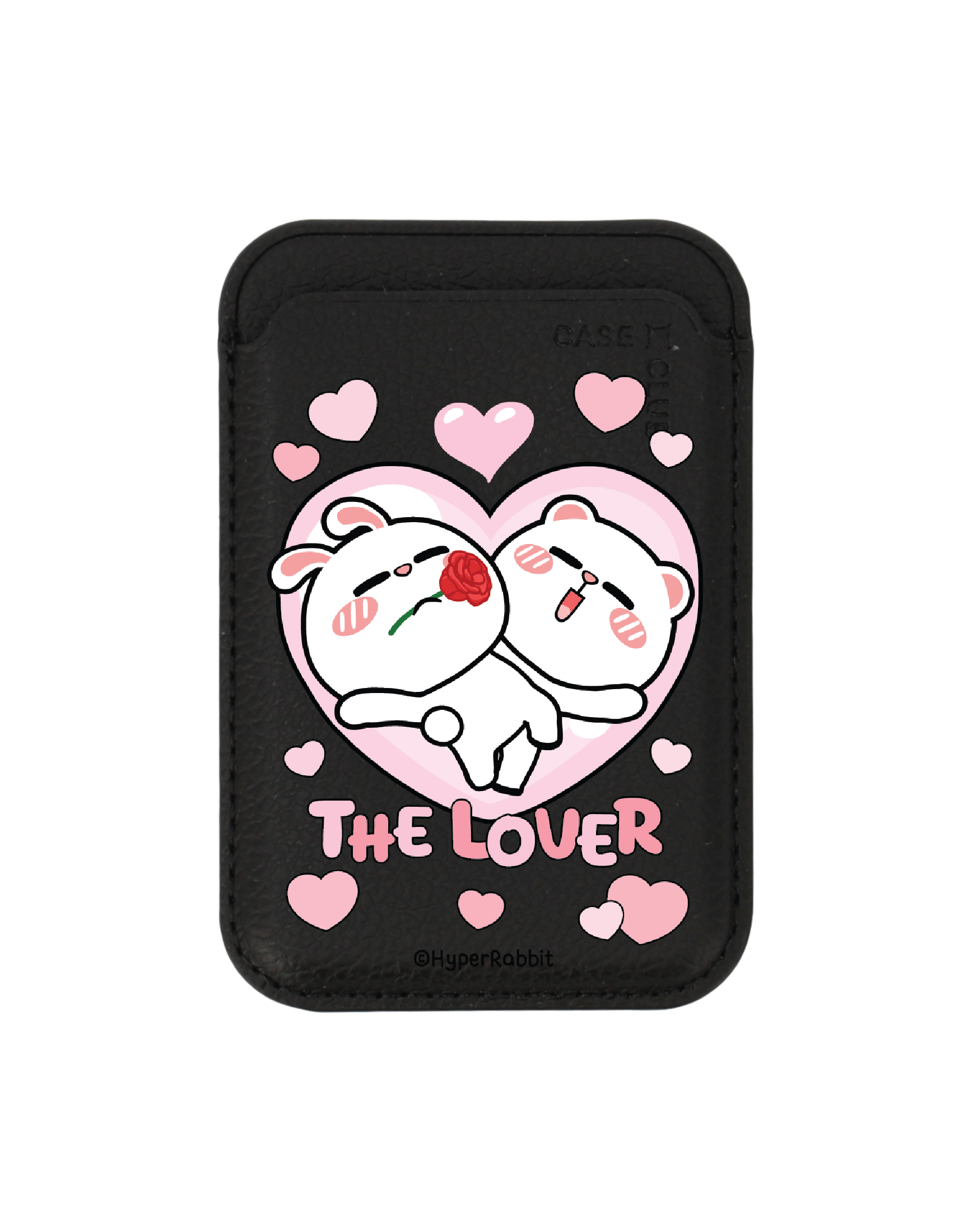 Black Wallet MagSafe Hyper Rabbit The Lover