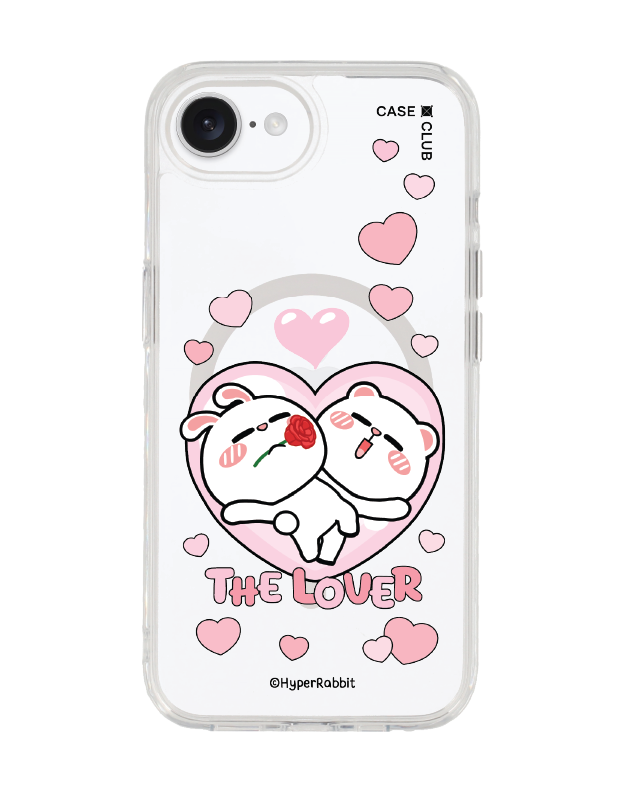 iPhone 16e Clear Case MagSafe Hyper Rabbit The Lover