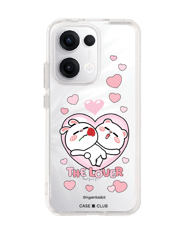 เคสใส oppo reno 13 hyper rabbit คู่รัก
