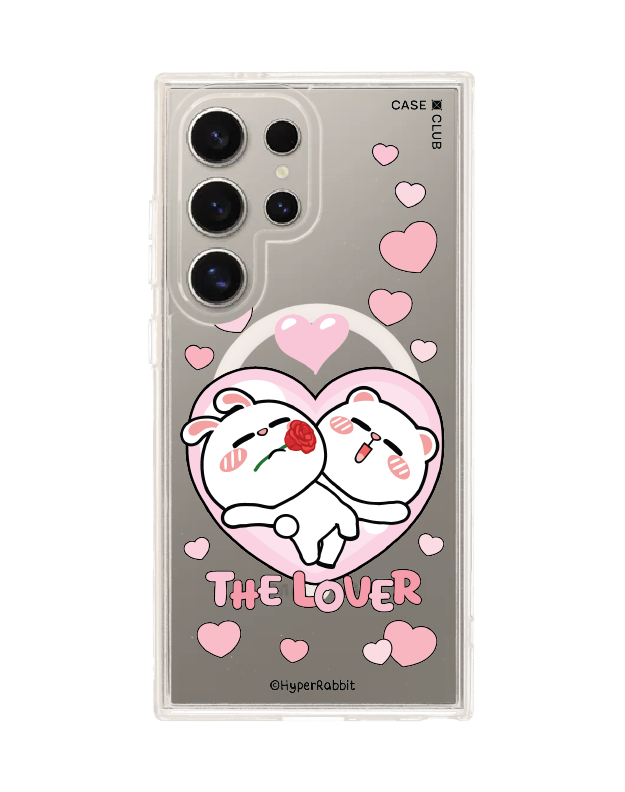 เคสใส samsung s24 ultra magsafe hyper rabbit คู่รัก