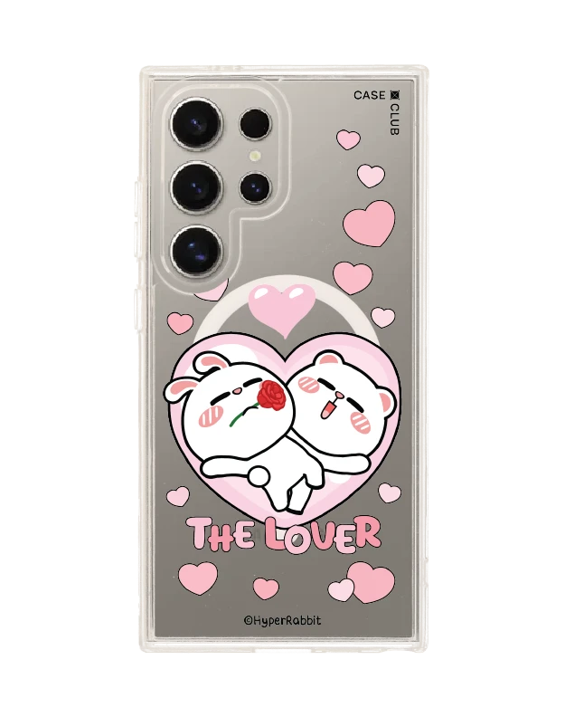 เคสใส samsung s24 ultra magsafe ไฮเปอร์แรบบิท กระต่ายคู่รัก