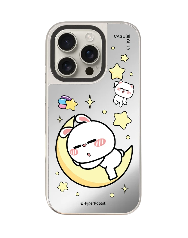iphone 16 pro mirror case magsafe hyper rabbit the moon